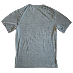 Mack Weldon Performance Crew Neck T-Shirt Mens Sz Large Gray Short Sleeve Waffle