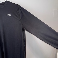 Reel Life Mens Black Long Sleeve Tee Size XL