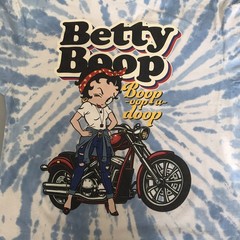 Betty Boop Tie Dye Unisex T Shirt Size Large Boop-oop-a-doop