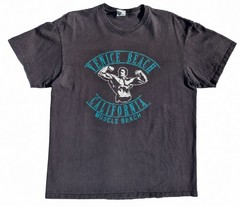Venice Muscle Beach California Arnold Schwarzenegger Travel T Shirt Mens Size L