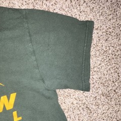 Gildan Ultra Cotton Men’s S Green Cotton Parkview Football Viking Graphic Tee