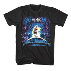 ACDC Ballbreaker World Tour 1996 Men’s T Shirt Locations Rock Band Concert