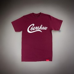 The Marathon Clothing Shirt Crenshaw Burgundy With White Small NWT