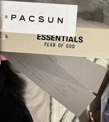 Fear of God Essentials Jersey Crewneck T-Shirt ‘Black’ Authentic Size XS