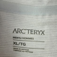 Arc’teryx Cormac Logo SS Shirt Mens XL Gray Breathable Activewear 11980