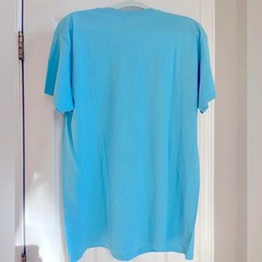 Gildan Fiesta San Antonio Short Sleeve Graphic T Shirt Mens Large Blue NWOT