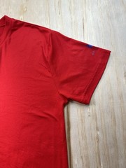Spyder T-Shirt Men Medium M Red Short Sleeve Crew Neck Performance Stretch