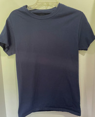 6 Men’s Fruit of the Loom Size Small Tucked Crew T-Shirts Assorted Colors