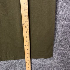 Vintage T Shirt Olive Green I Like Skinny Girls Fatty Weed Graphic Tee Large