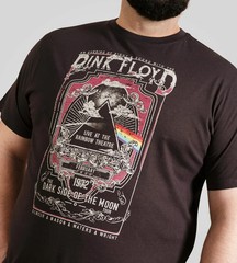 D555 Duke Big Mens Pink Floyd Printed T-Shirt Licensed 2XL 3XL 4XL-10XL (601813)