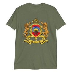 Coat of Arms Morocco Flag Morocco Unisex T-Shirt