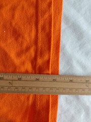 Men’s T Shirt Uneek Size S Short Sleeves Orange 25470