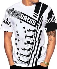 Personalized Chess 3D Shirt, Custom Name Chess 3D TShirt Hoodie Sweater for Men,