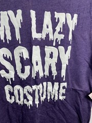 celebrate halloween mens shirt size small 34 36 purple short sleeve costume