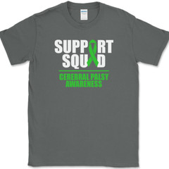 SUPPORT SQUAD Cerebral Palsy Awareness T-Shirt Fund Raiser Group Tee