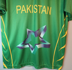 ICC Cricket World Champion Jersey Pakistan Shirt Men’s Size Large Green