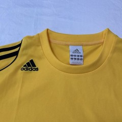 Adidas Yellow Athletic T-Shirt Men’s Size Large Casual Gym Training NWOT