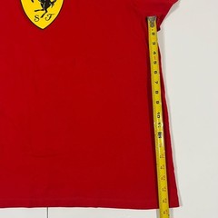 Scuderia Ferrari Rosso Corsa Shield Logo T-Shirt XXL