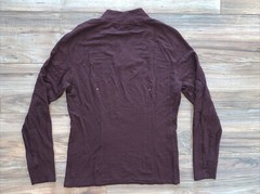 Kit & Ace Cowl Neck Shirt, Men’s Medium?, Dark Red