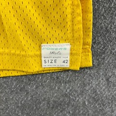 VINTAGE Brass Bucket Tavern Shirt Mens L Yellow Cle Elum Washington Jersey 70s