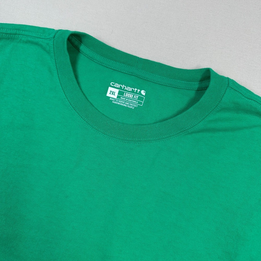 Carhartt Loose Fit Heavyweight Long Sleeve Green TK0231-M – Size 2XL