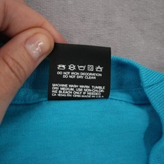 Vintage 90s Jerkwater Canoe Co T-Shirt XL Cyan Screen Stars Graphic Tee USA