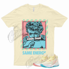 ENERGY Shirt for 6 Ice Cream Coconut Milk Green Citron LeBron Witness Blue Tint