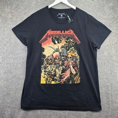 Metallica 4 Horsemen T-Shirt Men’s Black 2XL Cotton Graphic Band Tee NEW 2018