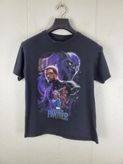 Black Panther Shirt Mens Medium Black Crew Neck Short Sleeve Infinity Saga