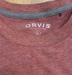 MENS ORVIS FISH LOGO T-SHIRT SIZE XL