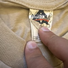 2xL Beige 5 PACK AAA 1301 ALSTYLE MENS PLAIN SHORT SLEEVE T SHIRT CASUAL SHIRTS