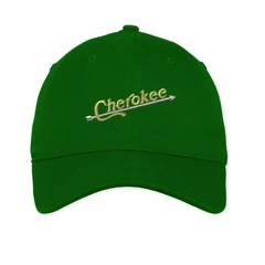 Indian Cherokee Embroidered Soft Low Profile Hat