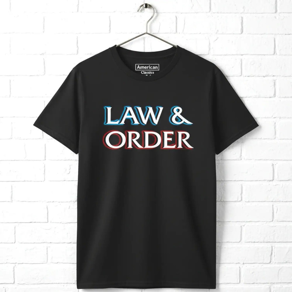 Law & Order Classic Logo Men’s T-Shirt
