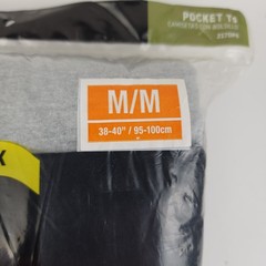 Hanes 6 Pack Pocket T Shirts Mens M Assorted Colors Cotton Tagless FreshIQ New