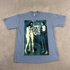 Find Sleep Picasso La Vie Art T Shirt Sz M Hand Screened Double Sided Ltd RARE!