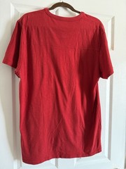 Vintage American Eagle Outfitters Mens Size XL Red Graphic Logo Tshirt Y2K