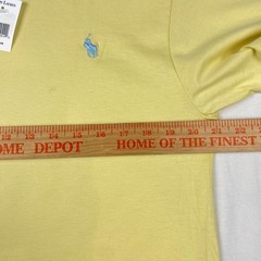 Polo Ralph Lauren Mens T-Shirt Fall Yellow Blue Pony Logo Cotton Tee Small NWT