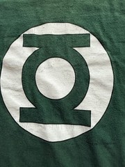 VTG Hanes Beefy-T Green Lantern Green Cotton Knit Long Sleeve Tee – Men’s XL
