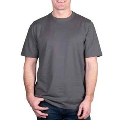 Kirkland Signature Men’s Pima Cotton Slub Tee, Gray, Size S