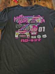 Sanrio Hello Kitty Racing Short Sleeve Graphic T-Shirt Unisex SZ. LG