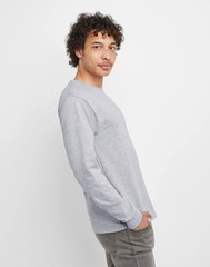 Hanes Essentials Men’s Cotton Long Sleeve T-Shirt, 2-Pack