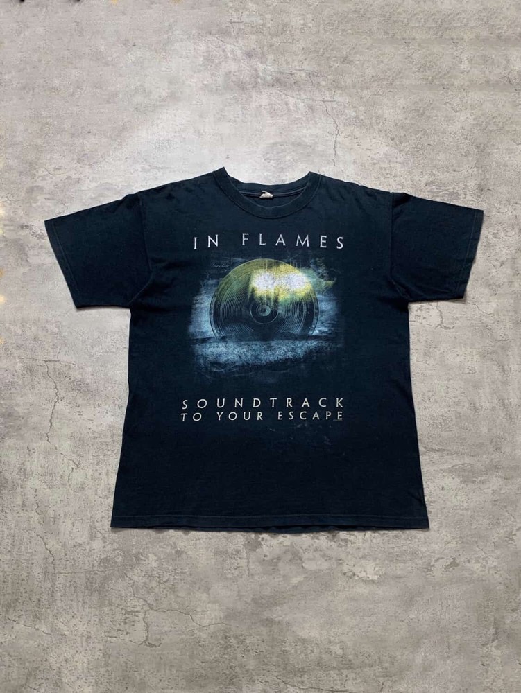 In flames “soundtrack to yout escape” photo personil tshirt band