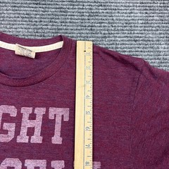 Vintage HOMAGE Men’s Crimson M Harvard Fight Fiercely Graphic T-Shirt Blend