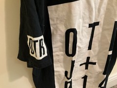 On The Run OTR Jay-Z Beyoncé Paris 2014 Tour Shirt Black White Large