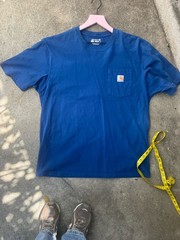 Carhartt Men’S K87-NVY Large Short Sleeve T-Shirt