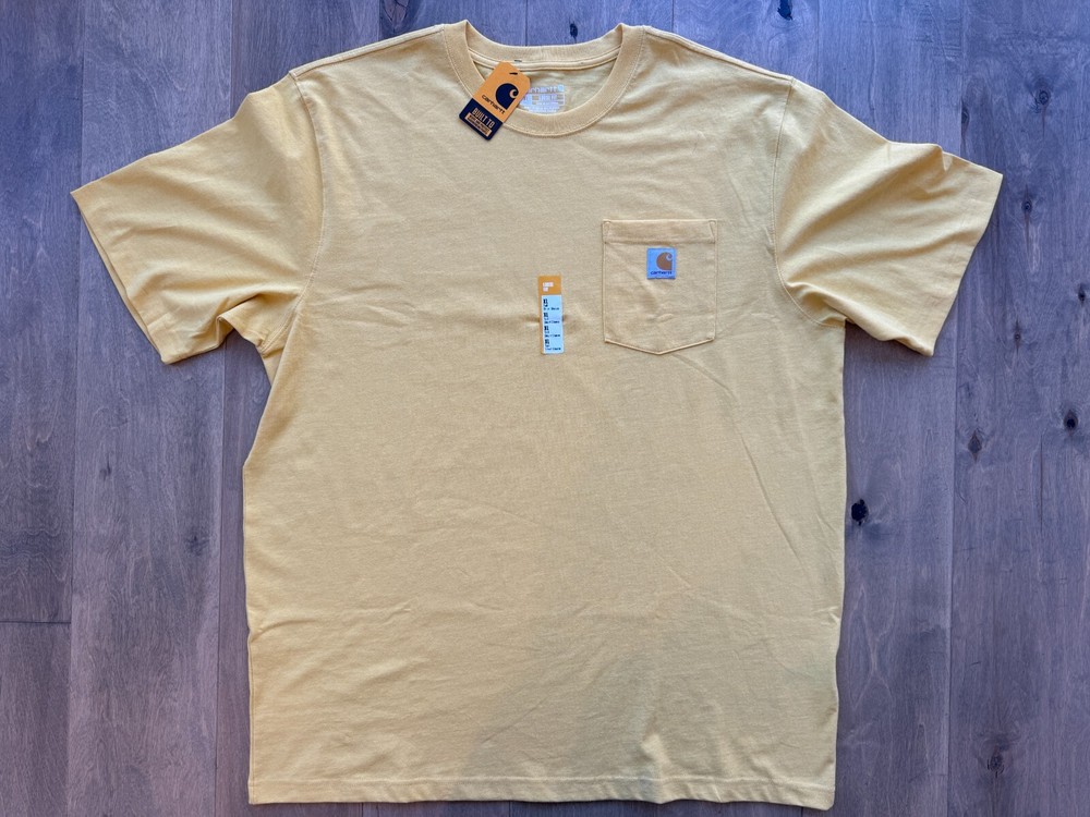 NWT Carhartt Loose Fit Heavyweight SS Pocket T-Shirt Irregular Men’s XLT Tall