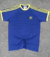 MEN’S ADIDAS ORIGINALS SHORT SLEEVE CREW NECK THREE STRIPE T-SHIRT