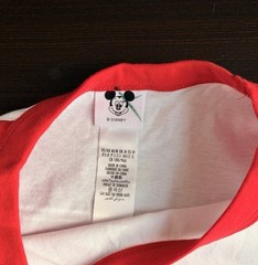 Vintage Style Disneyland Mickey Mouse Two Tone Blend Unisex Medium T-Shirt New