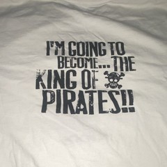 Uniqlo UT Archive Men’s White One Piece Luffy Double-Sided Graphic Tee M