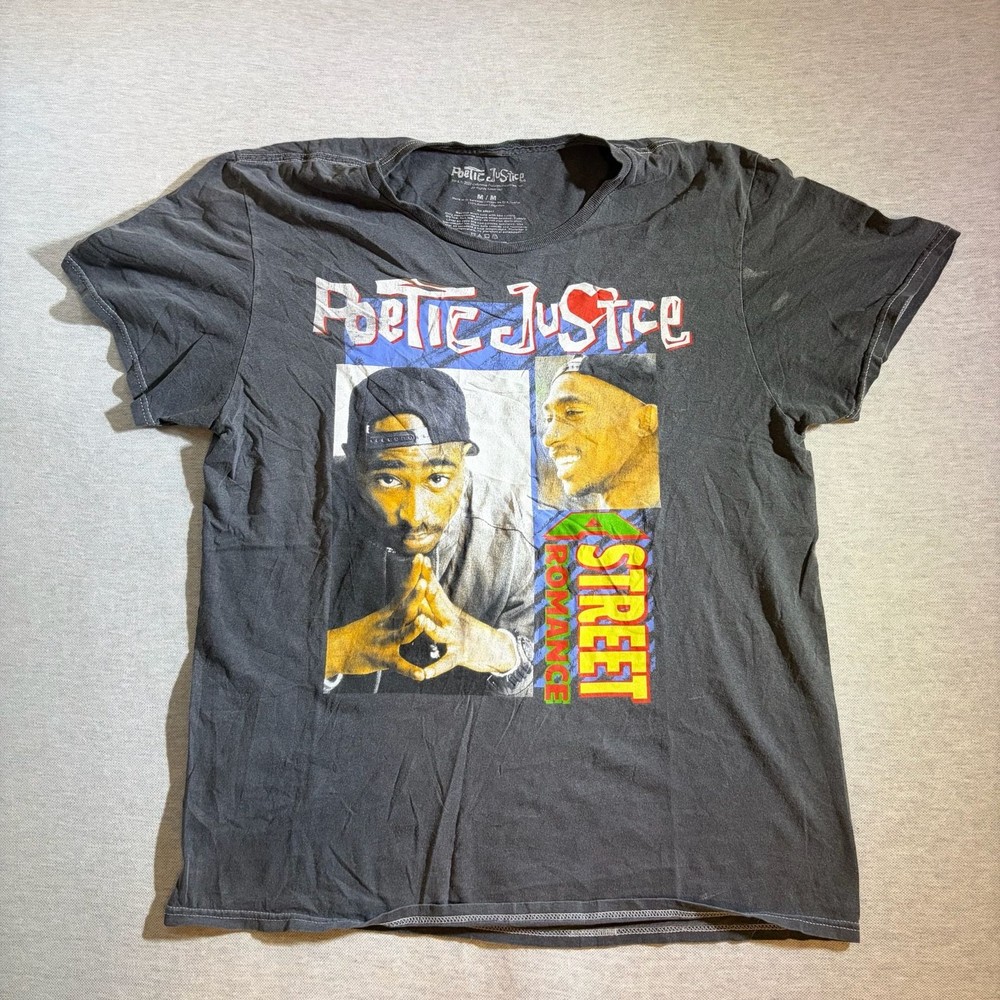 2022 Columbia Pictures Poetic Justice Tupac Shakur Graphic T-Shirt